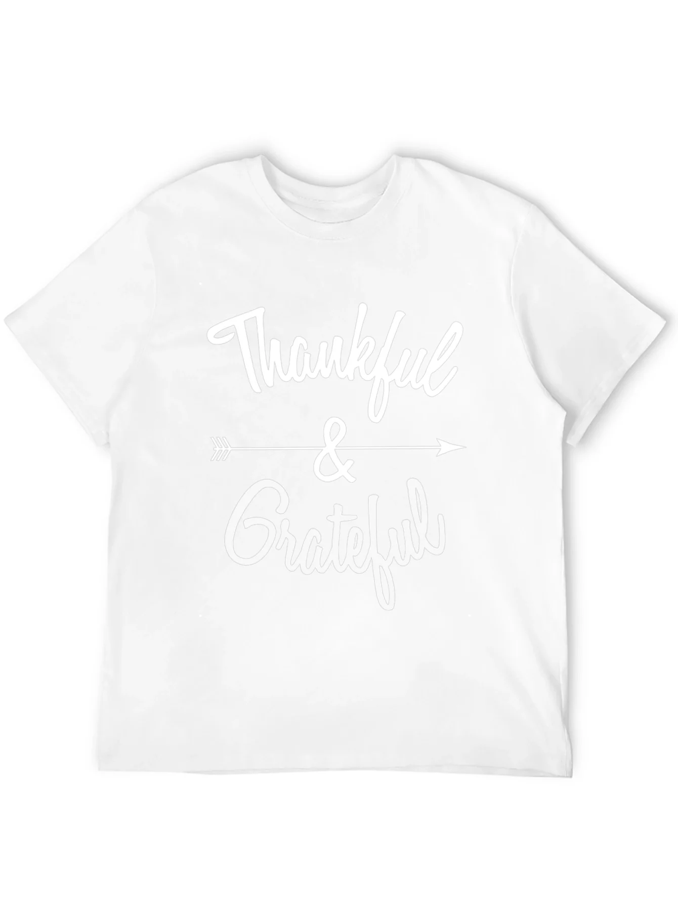 Thankful & Grateful Graphic Tee - Black