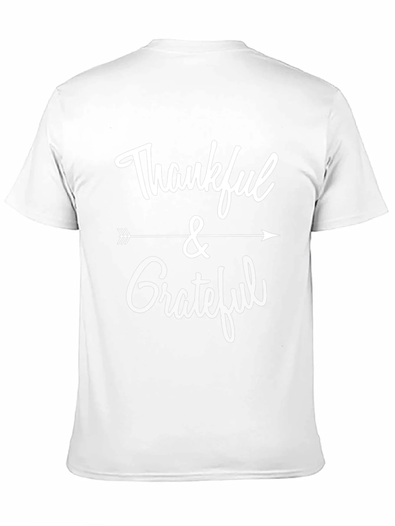 Thankful & Grateful Graphic Tee - Black