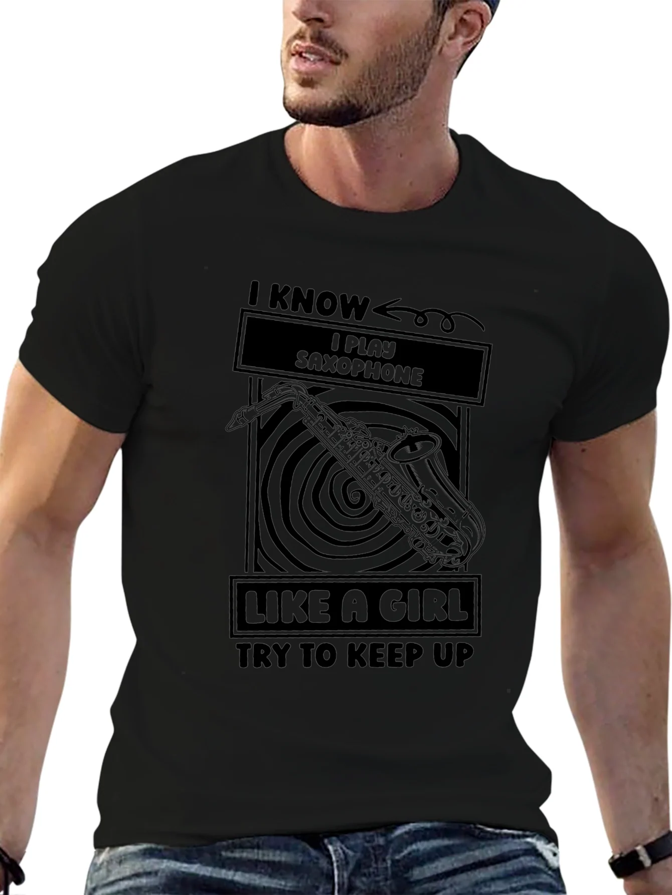 I Play Saxophone Like a Girl T-Shirt
