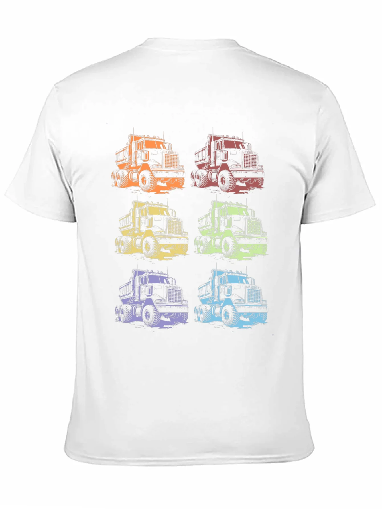 Colorful Truck Graphic T-Shirt