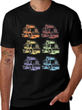 Colorful Truck Graphic T-Shirt