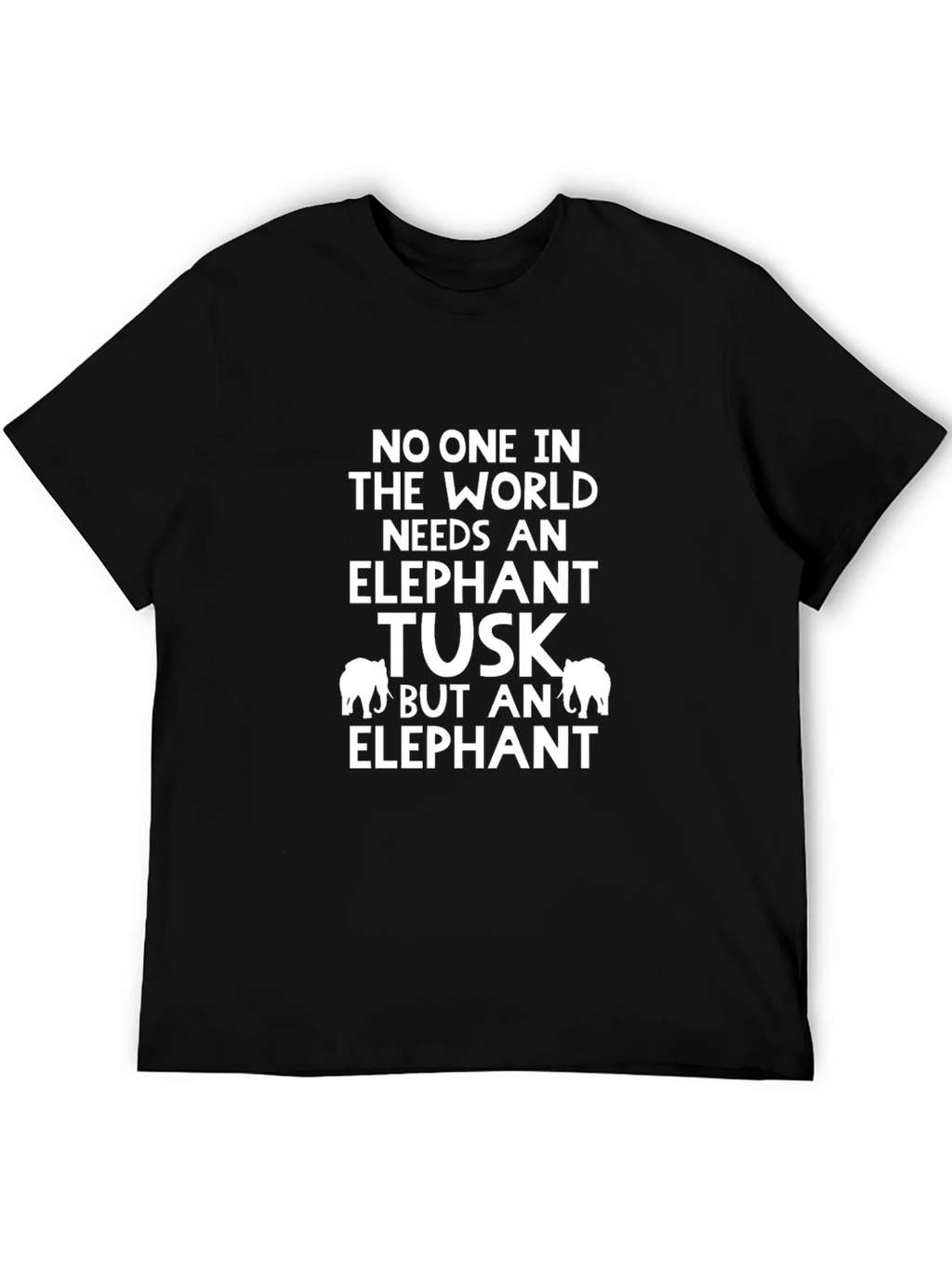 Elephant Tusk Awareness Graphic Tee