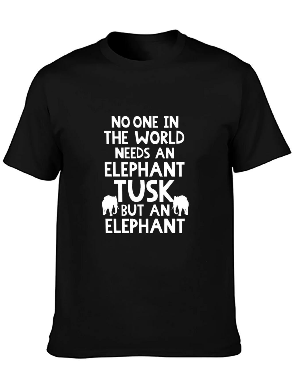 Elephant Tusk Awareness Graphic Tee