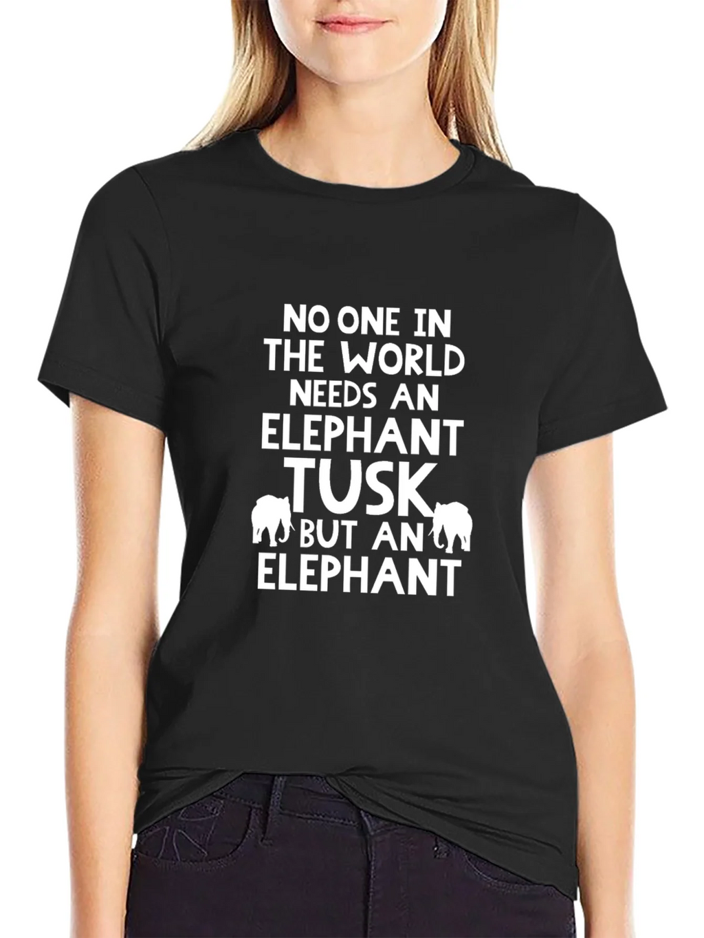 Elephant Tusk Awareness Graphic Tee