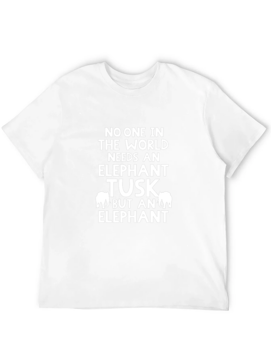 Elephant Tusk Awareness Graphic Tee