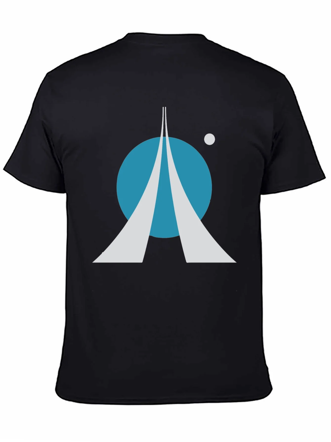 Space Exploration T-Shirt: Retro Rocket Launch Design