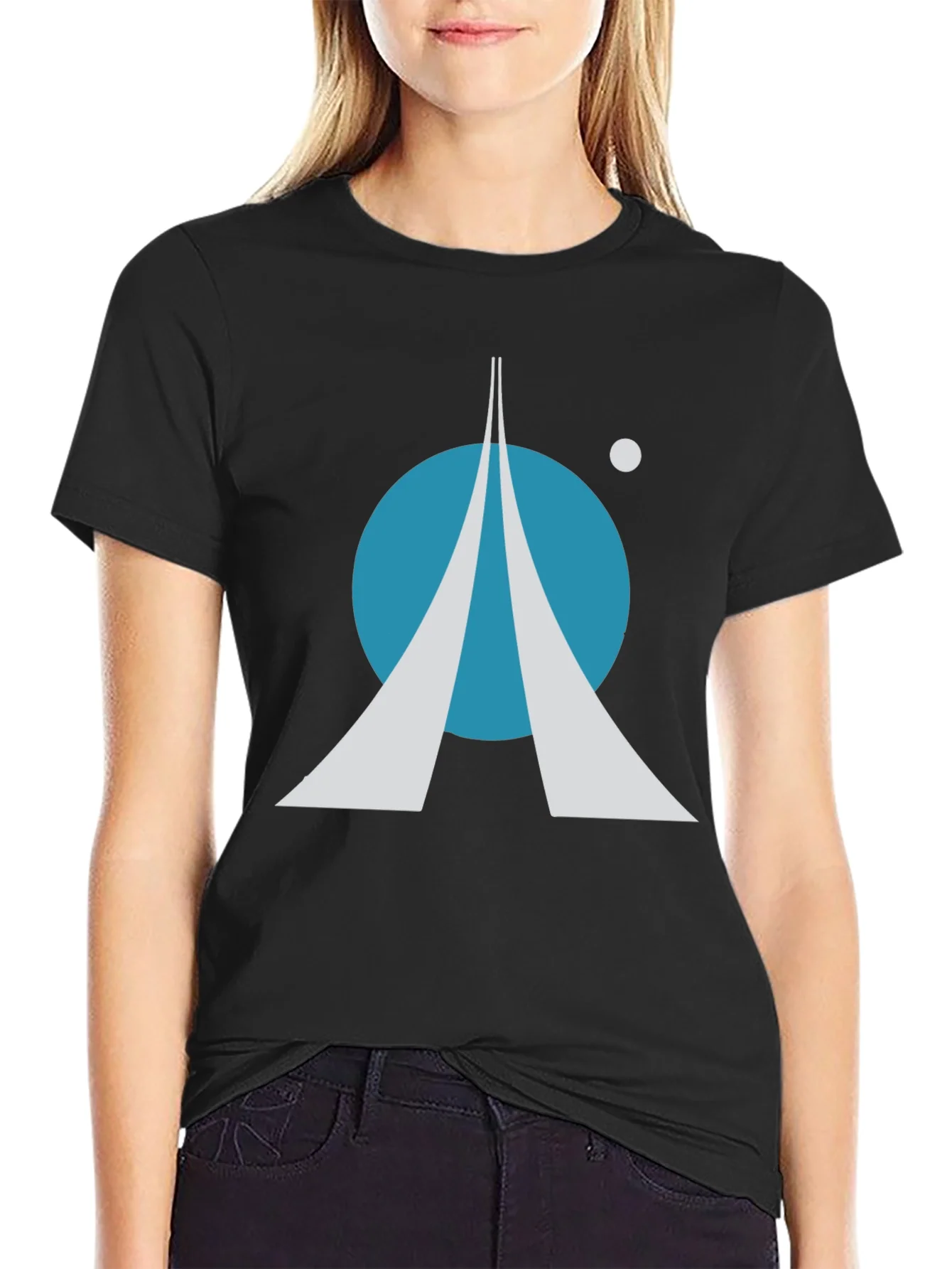 Space Exploration T-Shirt: Retro Rocket Launch Design