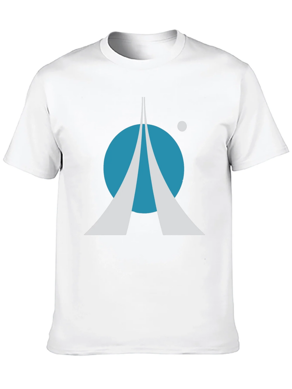 Space Exploration T-Shirt: Retro Rocket Launch Design