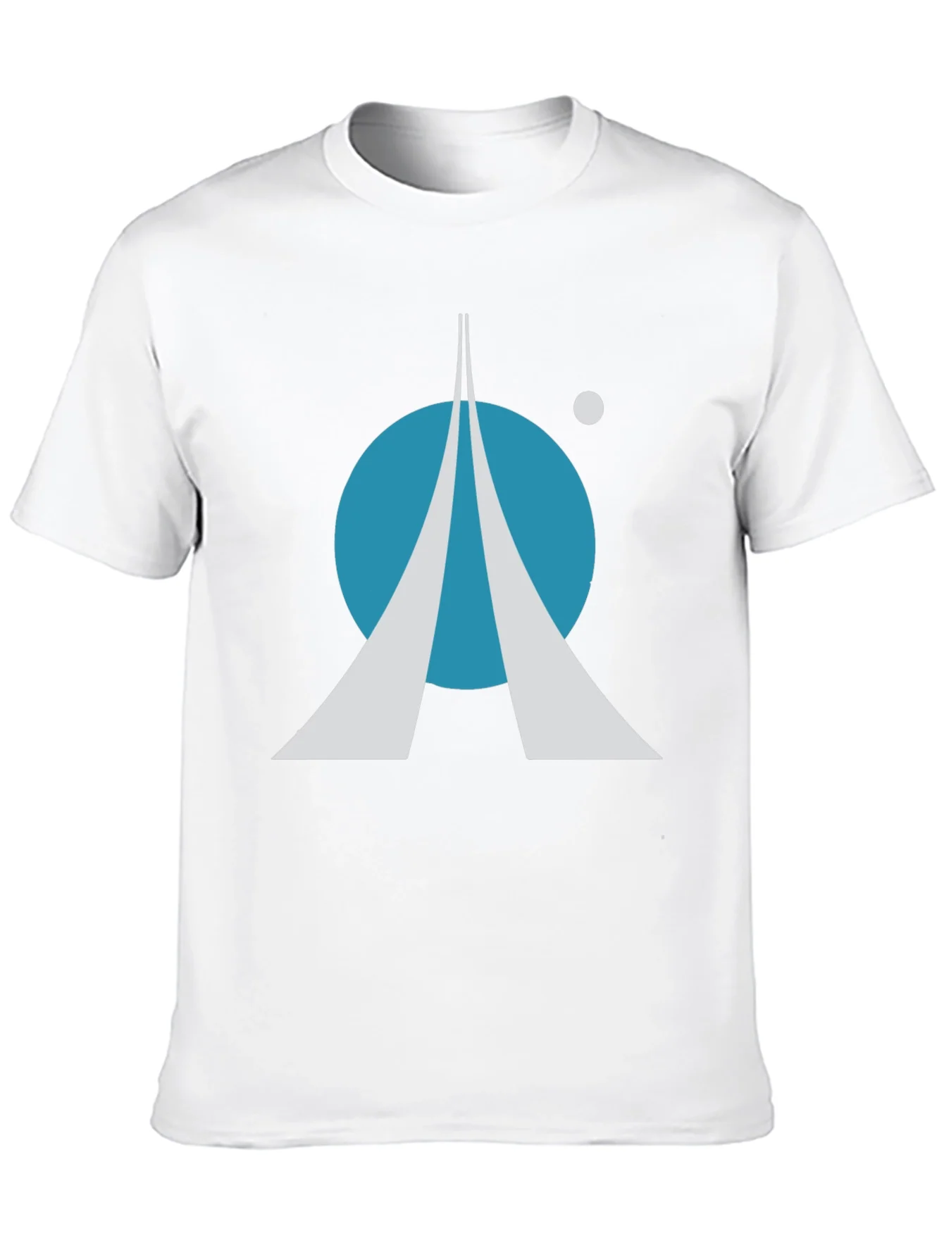 Space Exploration T-Shirt: Retro Rocket Launch Design