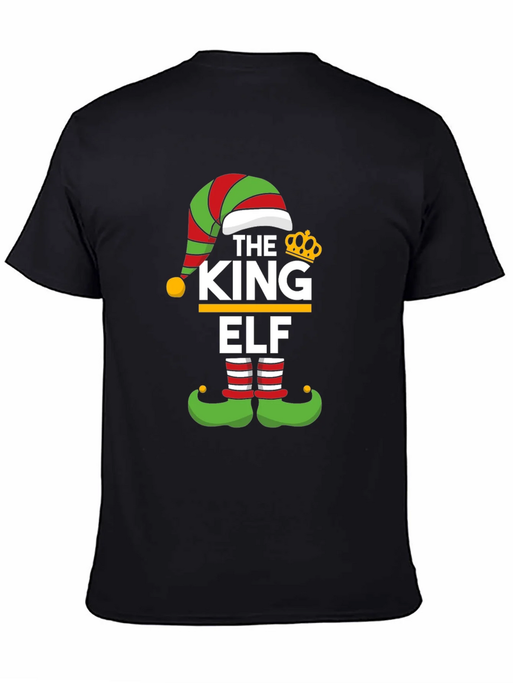 King Elf Christmas T-Shirt - Holiday Apparel