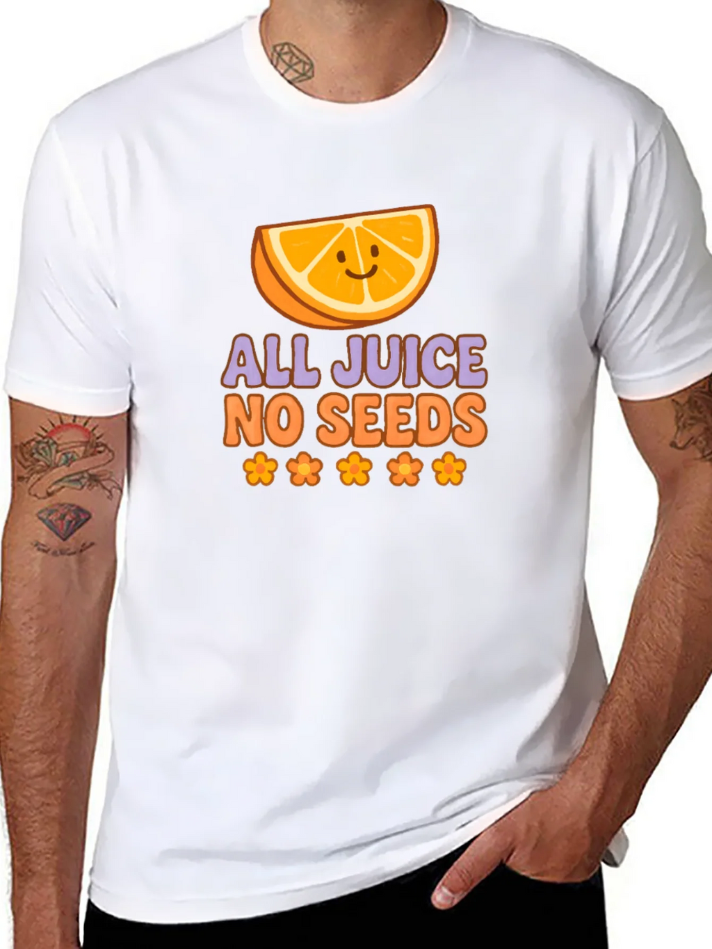 All Juice No Seeds Graphic T-Shirt