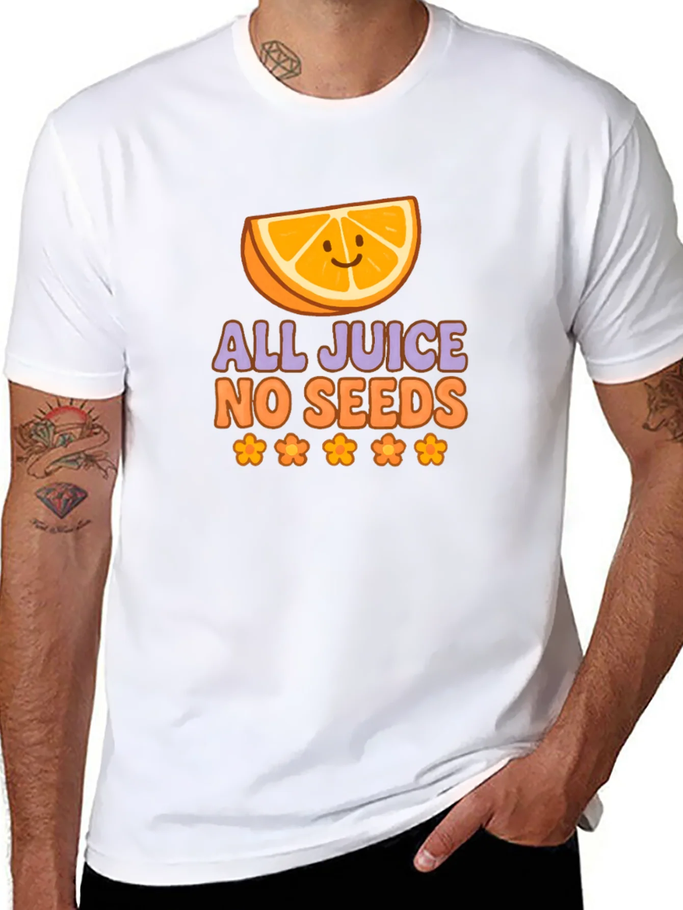 All Juice No Seeds Graphic T-Shirt