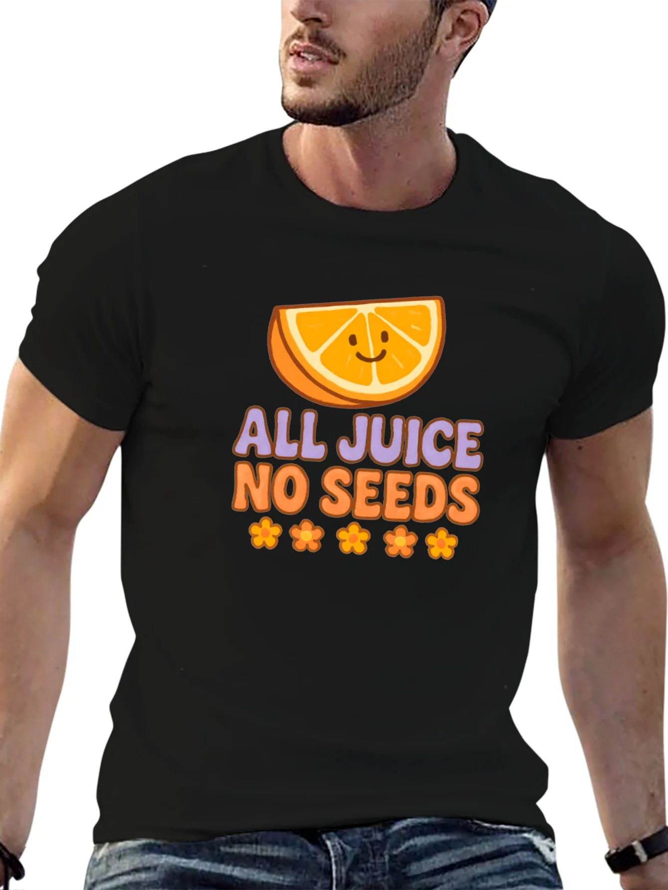 All Juice No Seeds Graphic T-Shirt