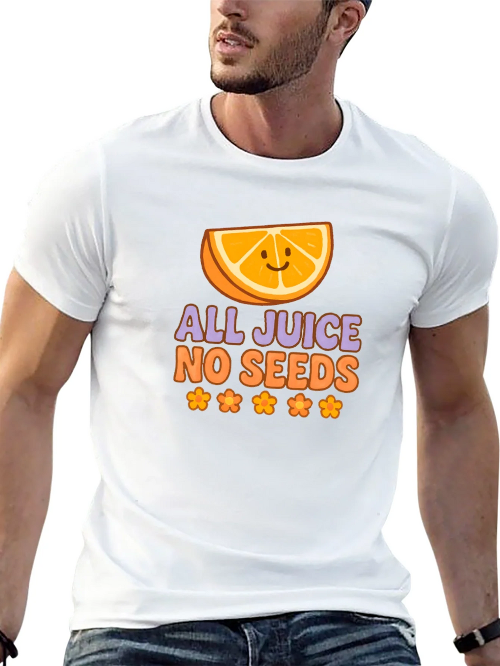 All Juice No Seeds Graphic T-Shirt