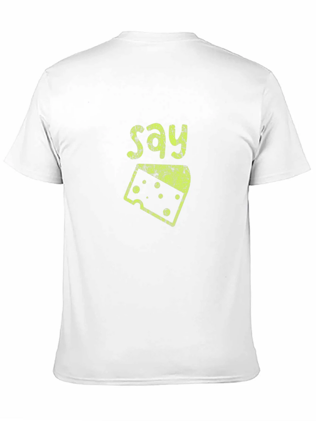 Say Cheese Graphic Tee - Fun Foodie Shirt