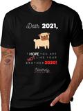 Funny 2021 Hopeful Graphic T-Shirt