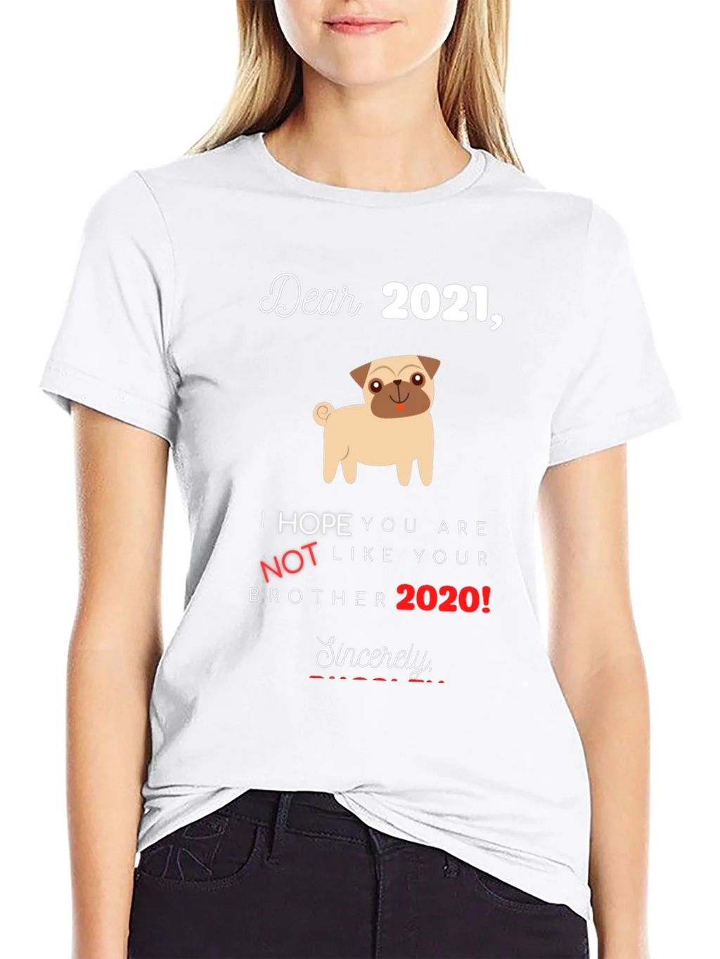 Funny 2021 Hopeful Graphic T-Shirt