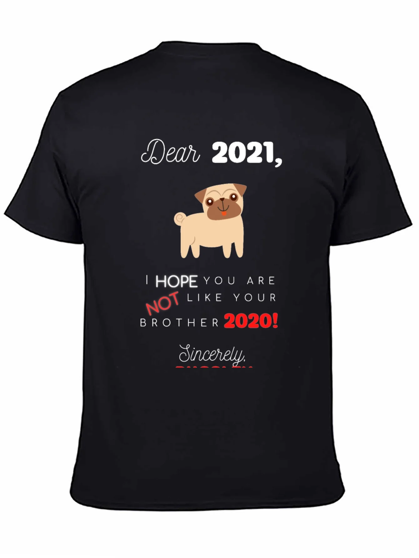 Funny 2021 Hopeful Graphic T-Shirt