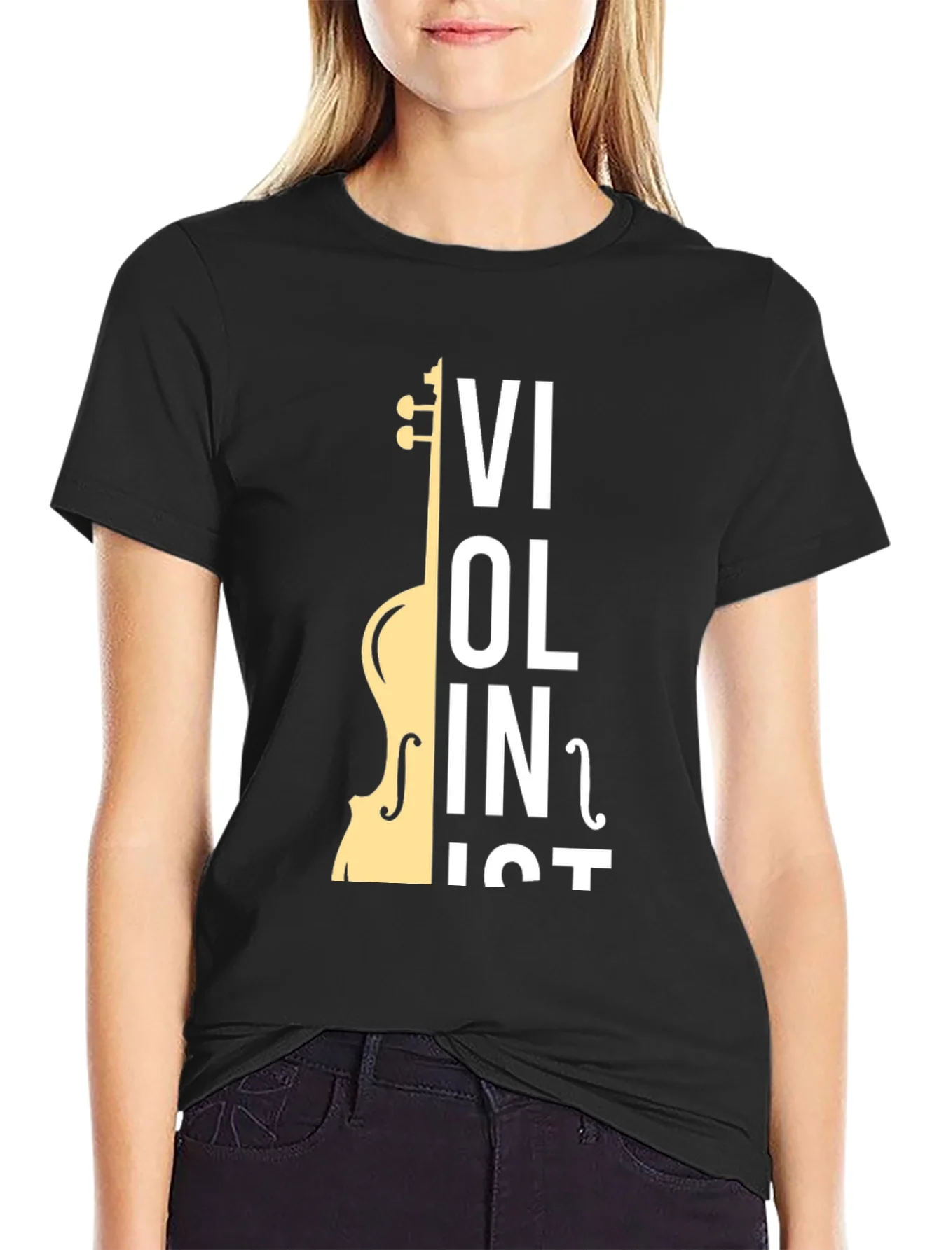 Violinist T-Shirt - Musical Instrument Graphic Tee