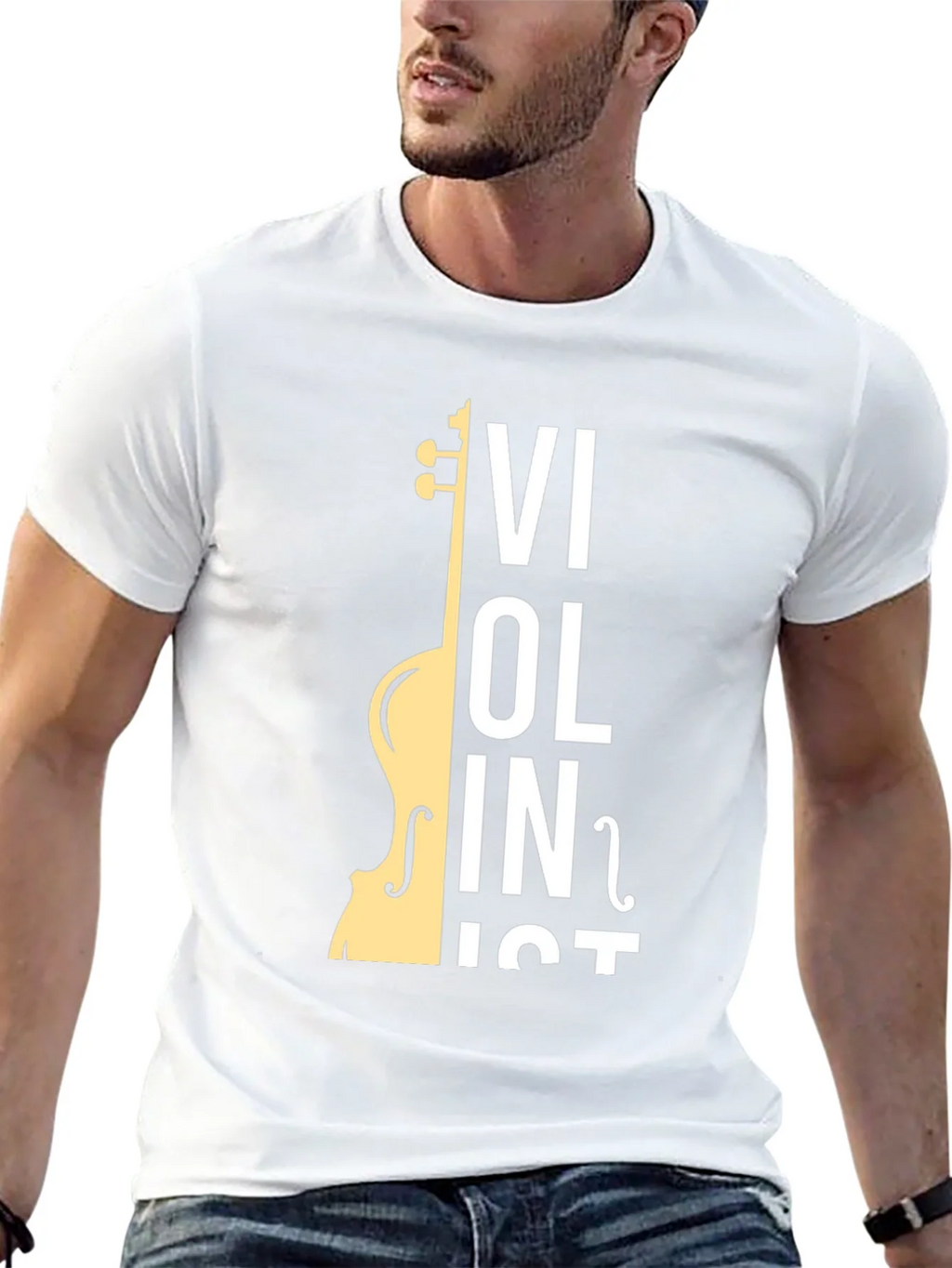Violinist T-Shirt - Musical Instrument Graphic Tee