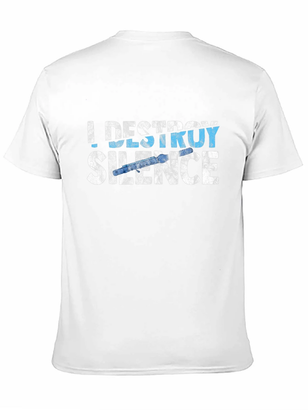 I Destroy Silence T-Shirt - Musician Gift Tee