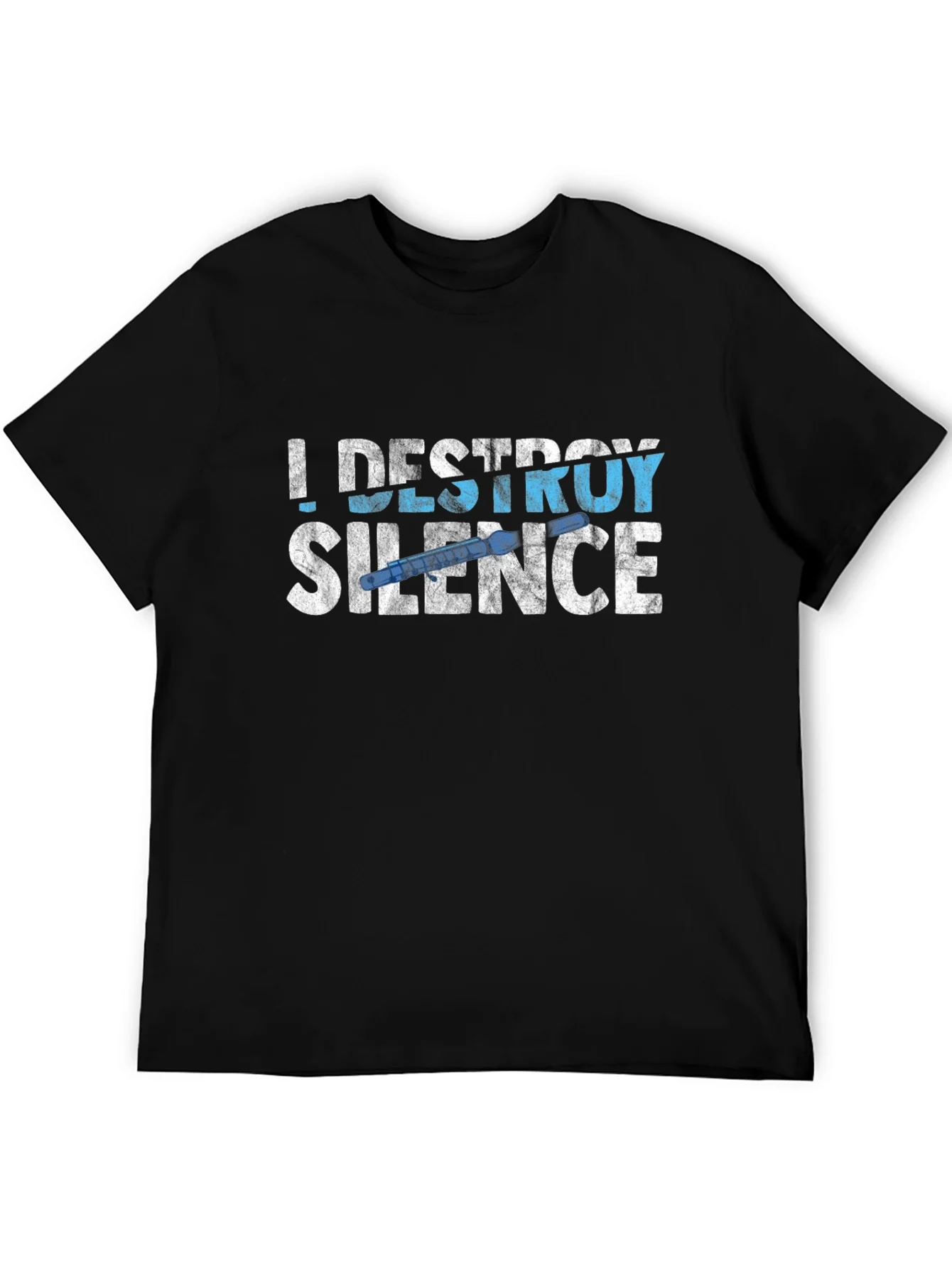 I Destroy Silence T-Shirt - Musician Gift Tee