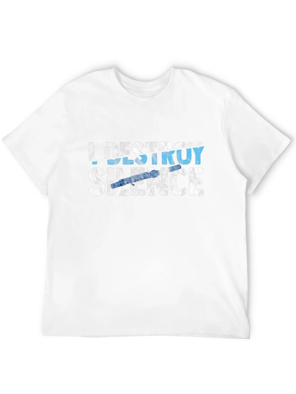 I Destroy Silence T-Shirt - Musician Gift Tee