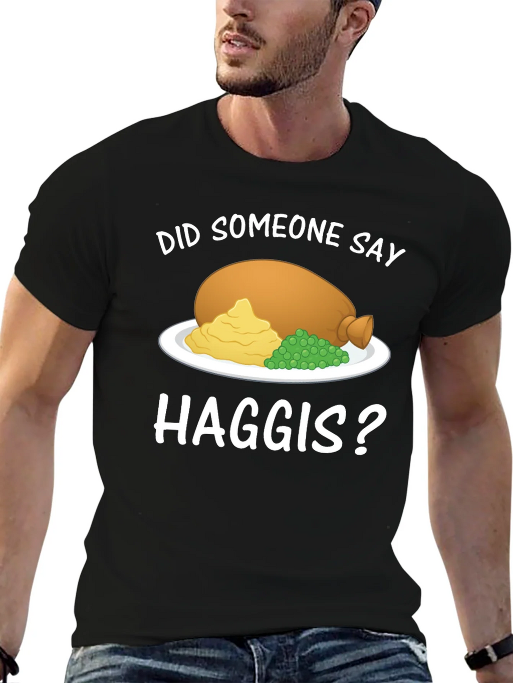 Haggis T-Shirt - Scottish Food Tee