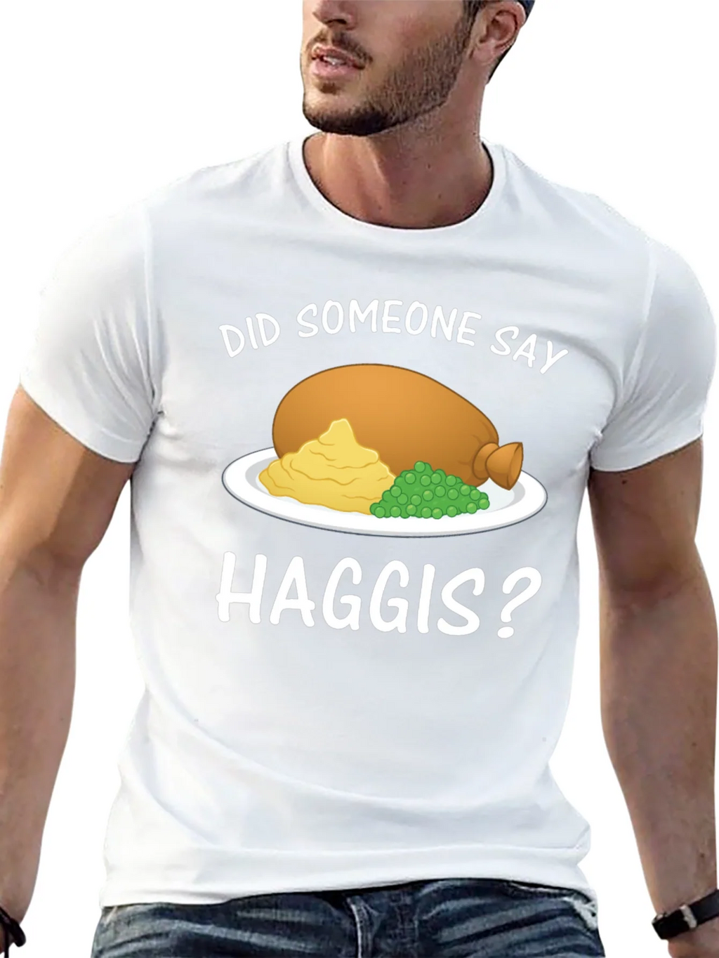 Haggis T-Shirt - Scottish Food Tee