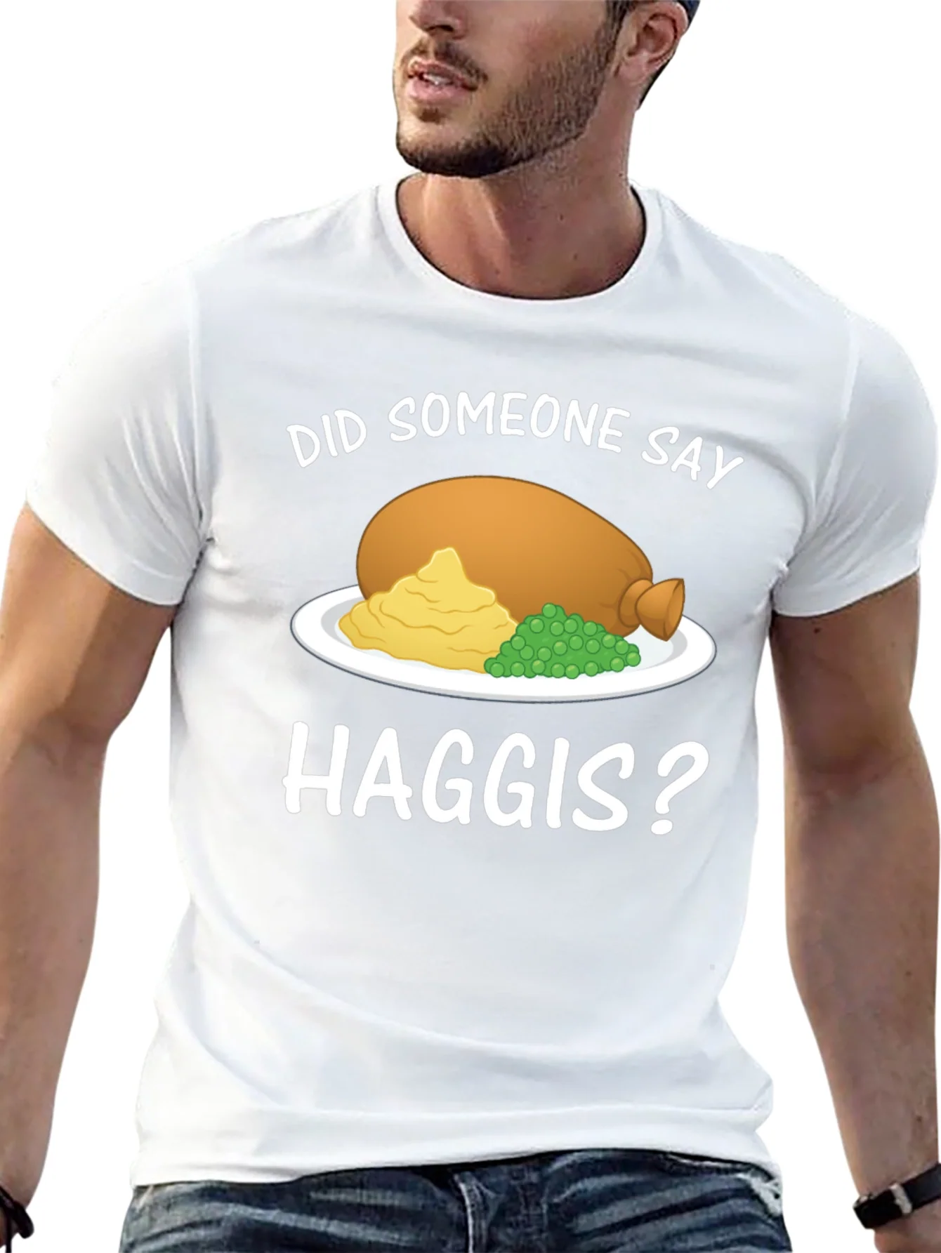 Haggis T-Shirt - Scottish Food Tee
