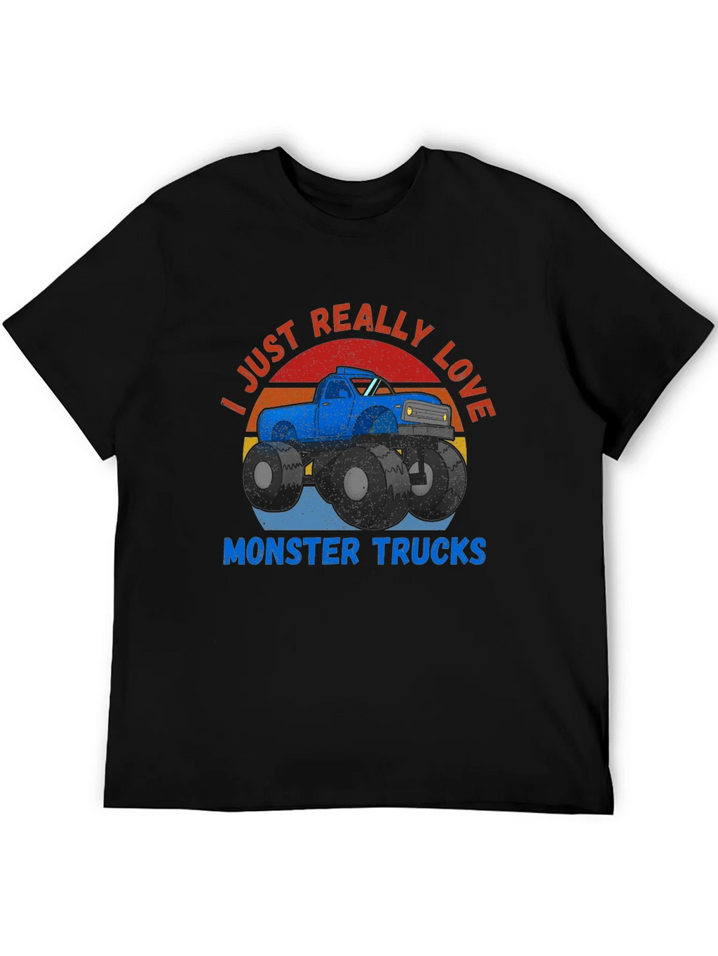 Monster Truck Lover Graphic T-Shirt