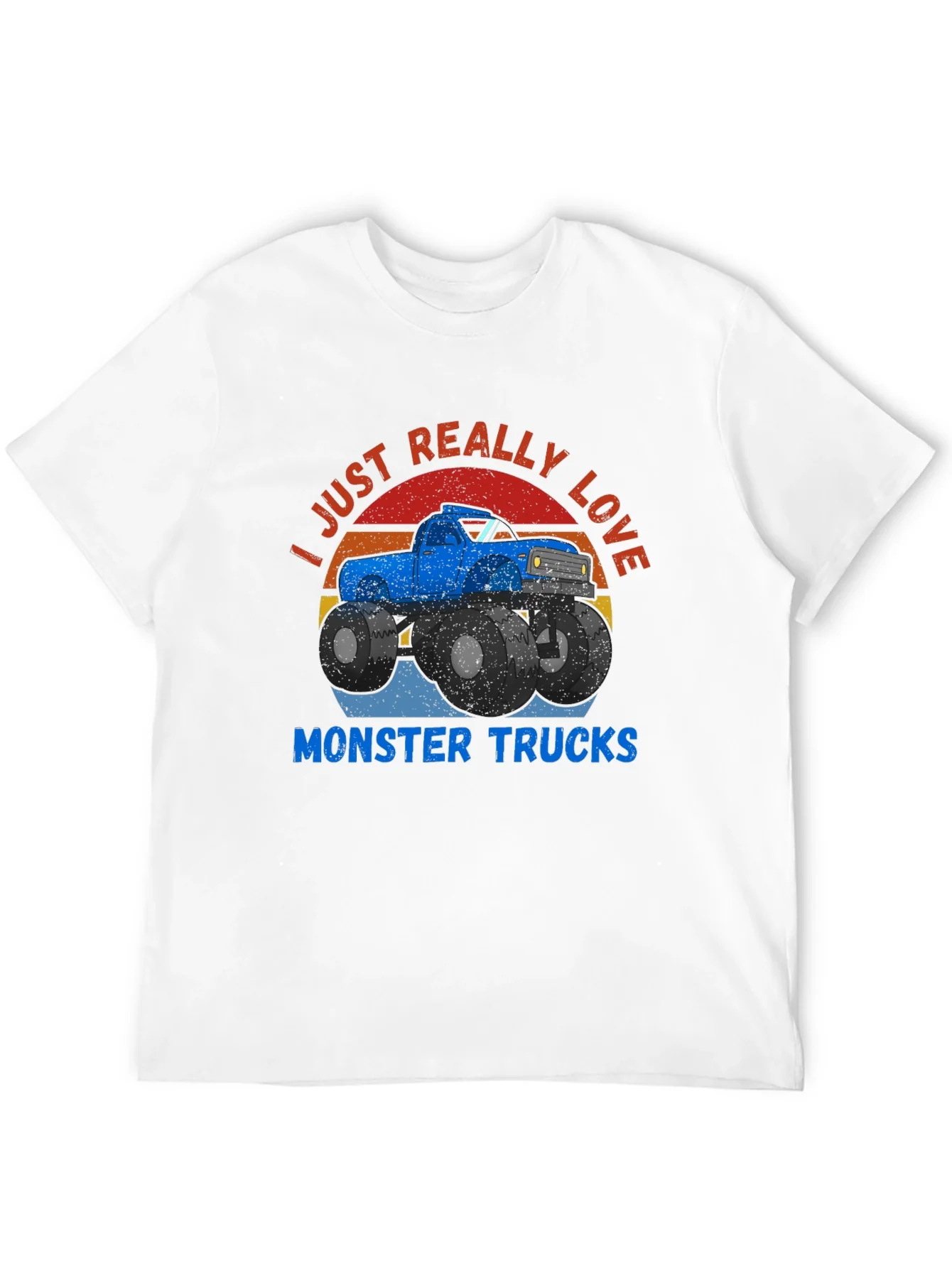 Monster Truck Lover Graphic T-Shirt