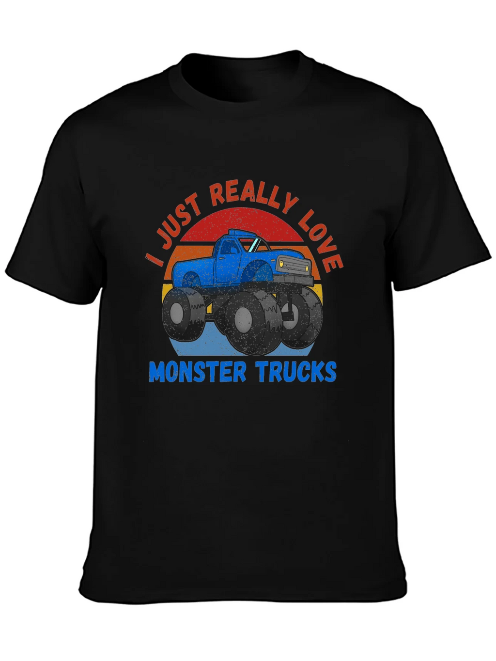 Monster Truck Lover Graphic T-Shirt
