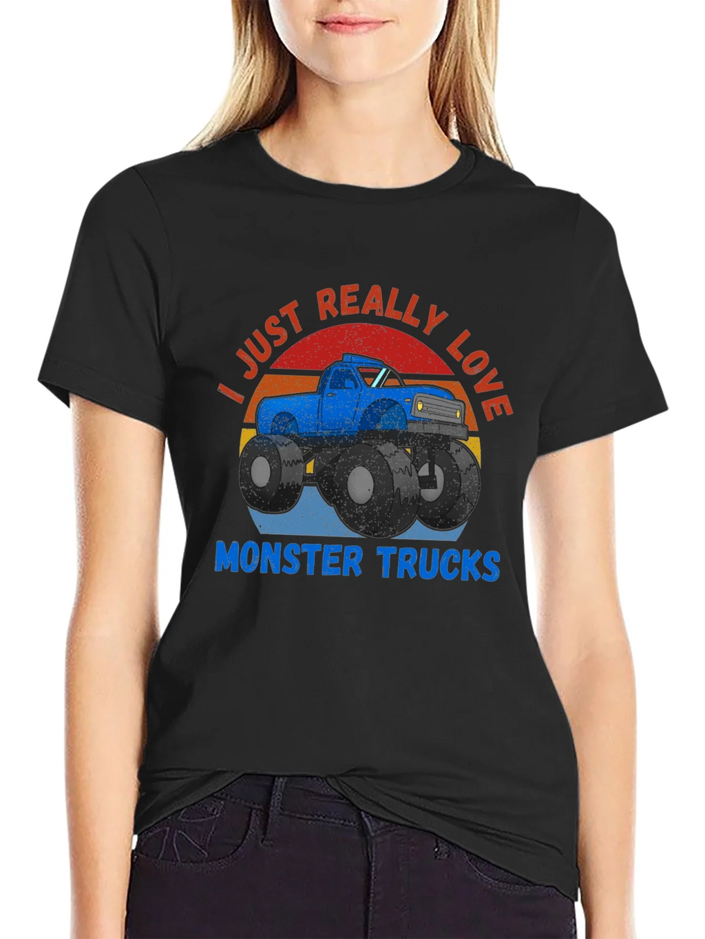Monster Truck Lover Graphic T-Shirt