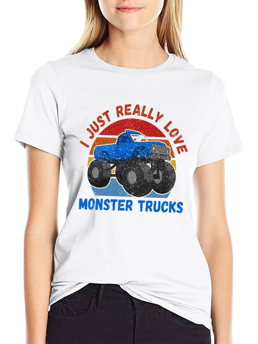 Monster Truck Lover Graphic T-Shirt