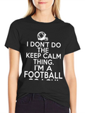 Funny Football Coach T-Shirt Keep Calm
