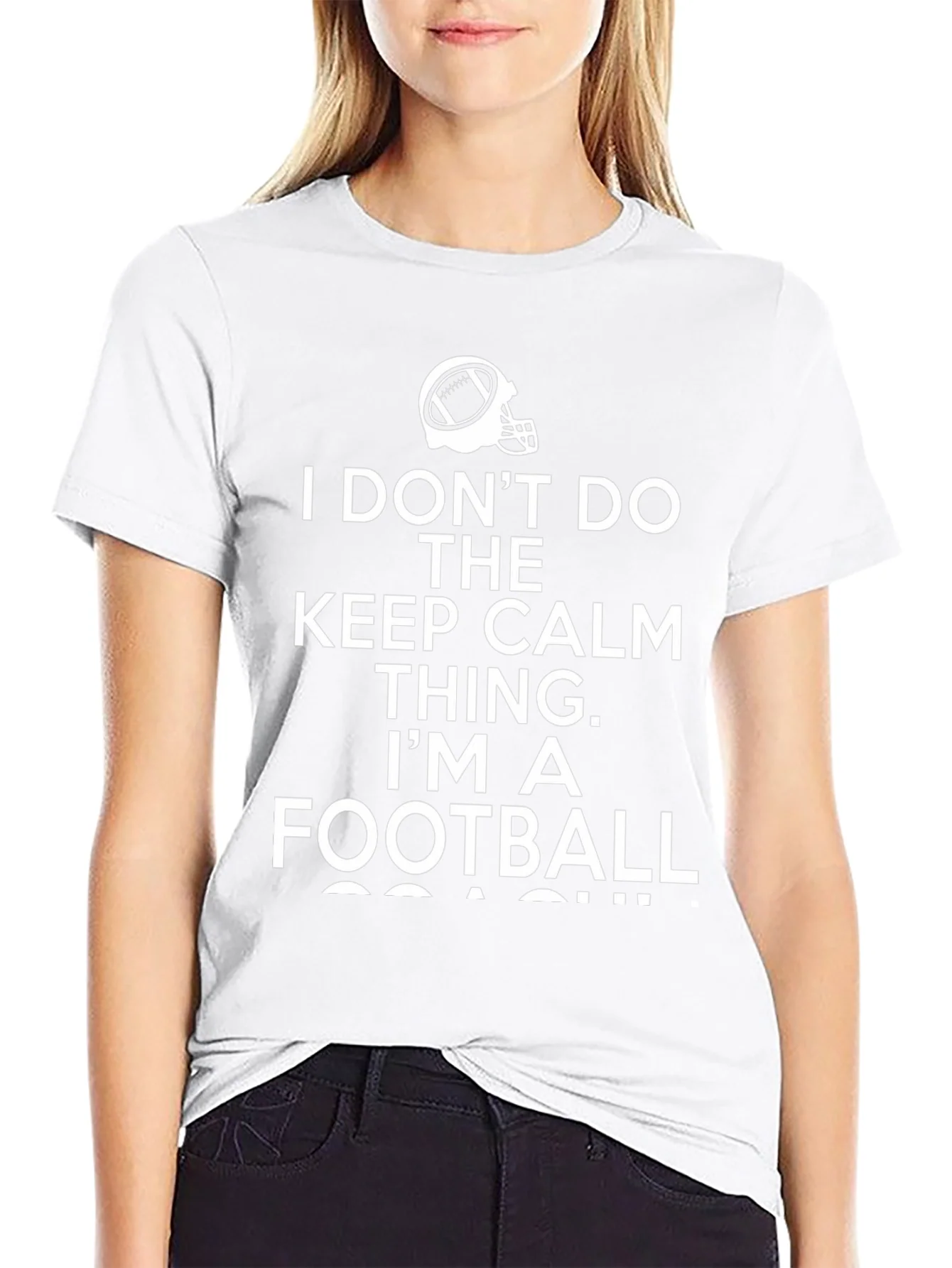 Funny Football Coach T-Shirt Keep Calm