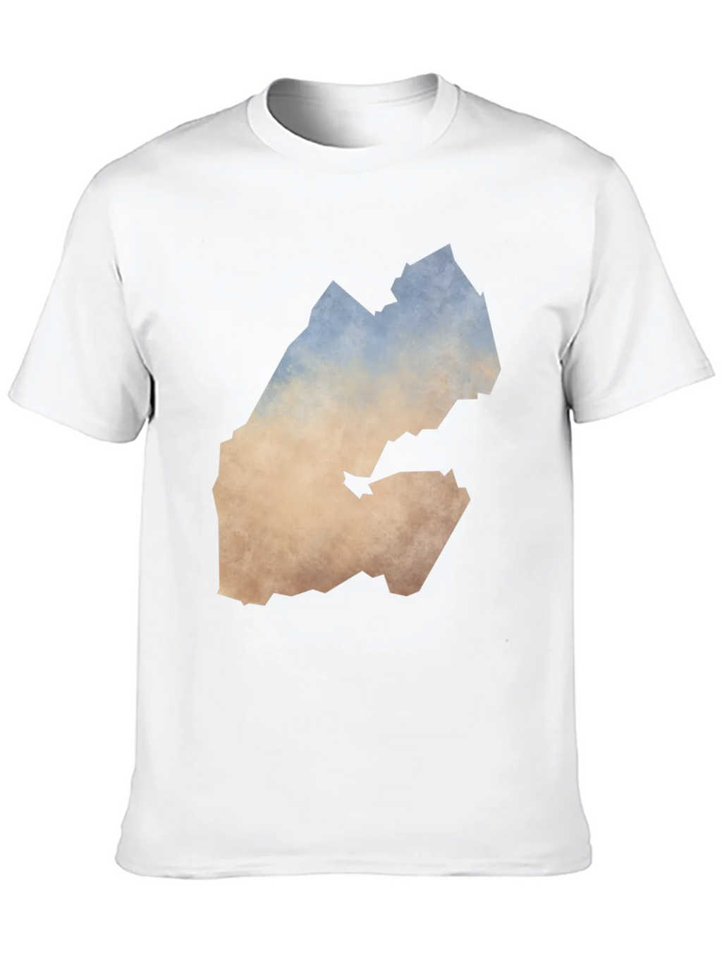 Djibouti Map T-Shirt - Black Graphic Tee