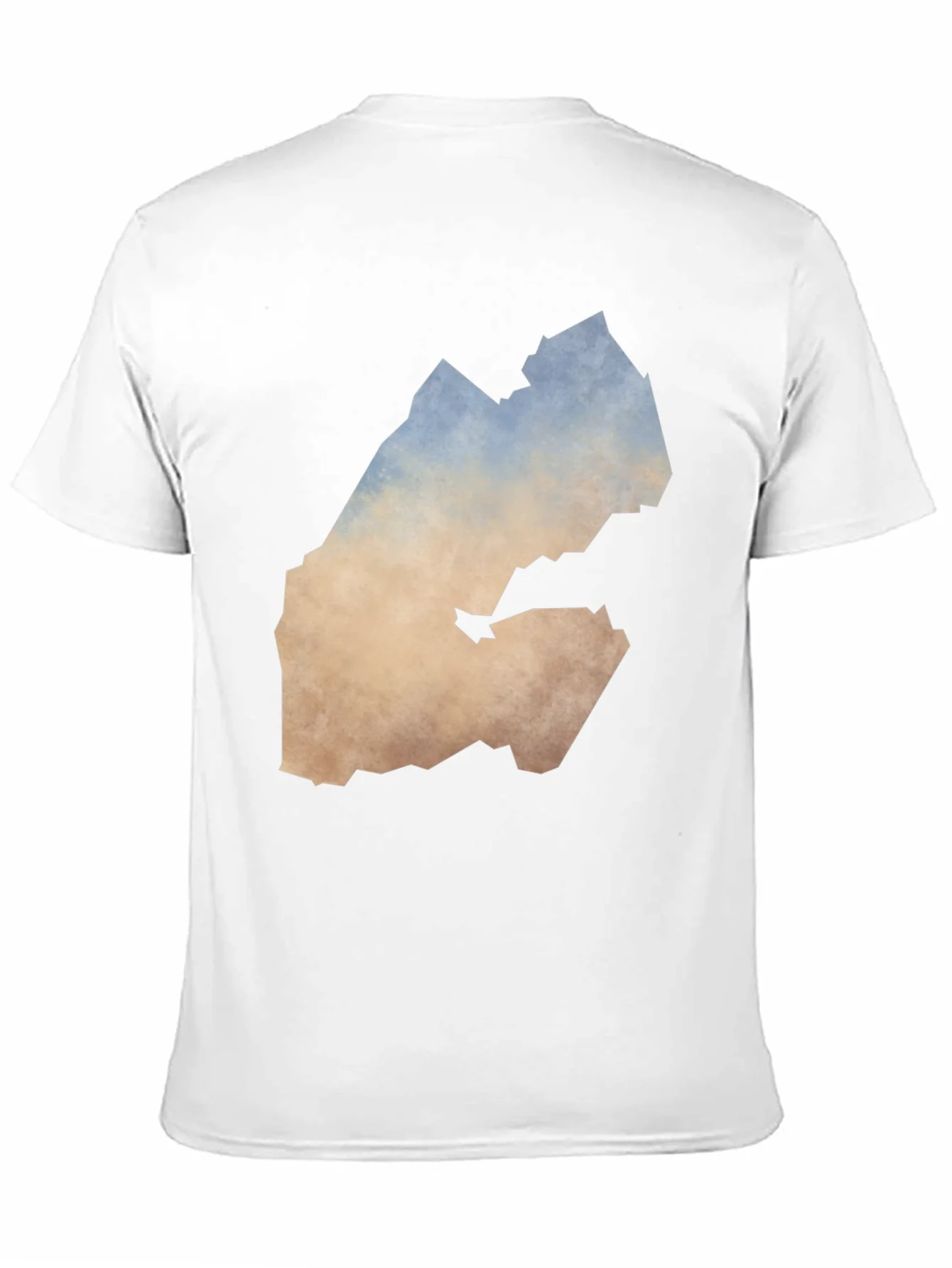 Djibouti Map T-Shirt - Black Graphic Tee