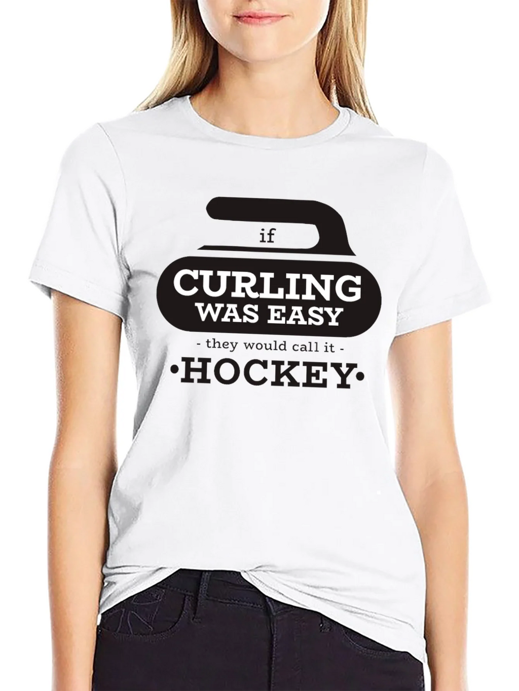 Curling Was Easy T-Shirt - Funny Sports Tee