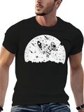 Astronaut Moonscape Graphic T-Shirt