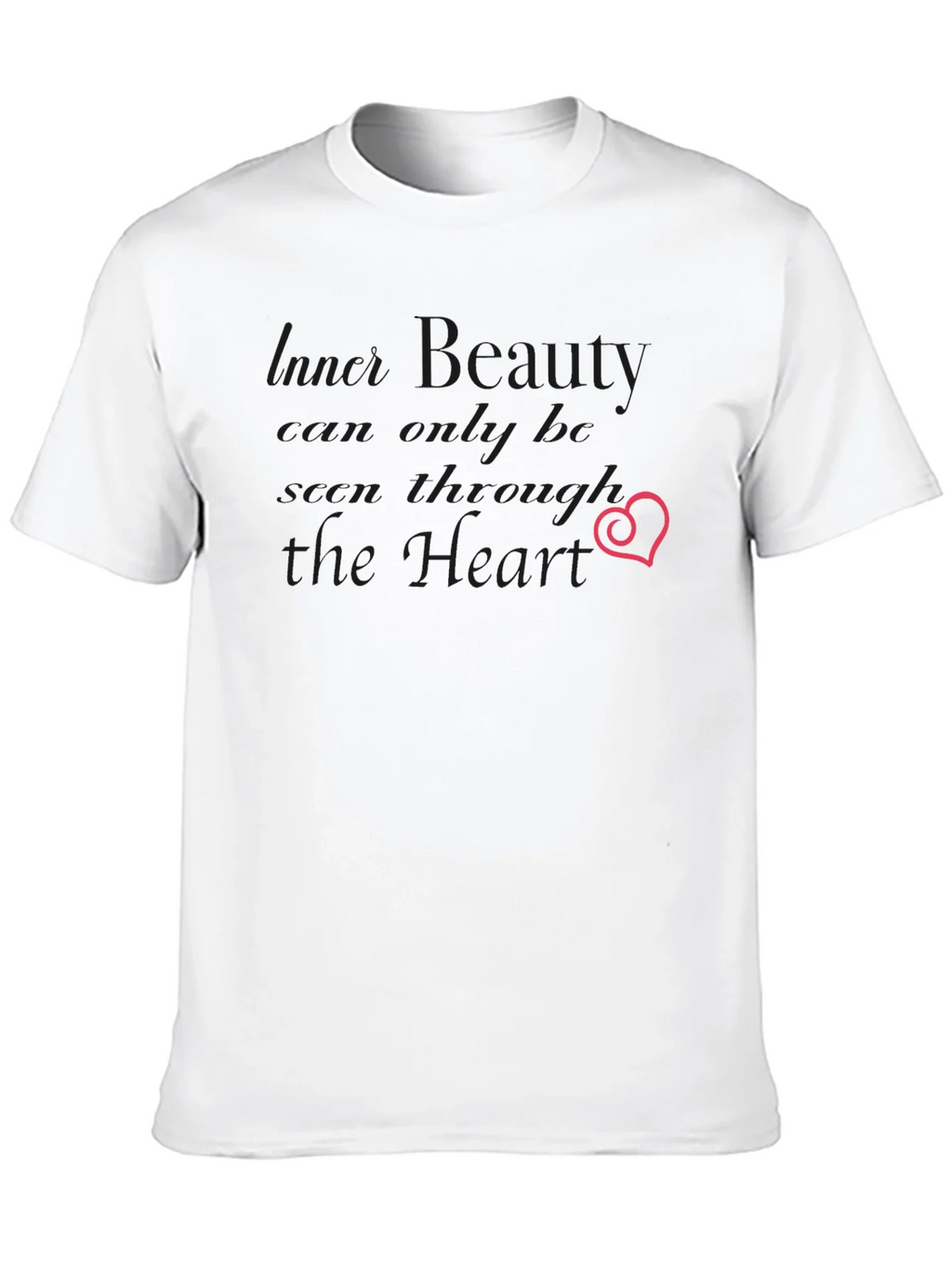 Inner Beauty Heart Graphic T-Shirt