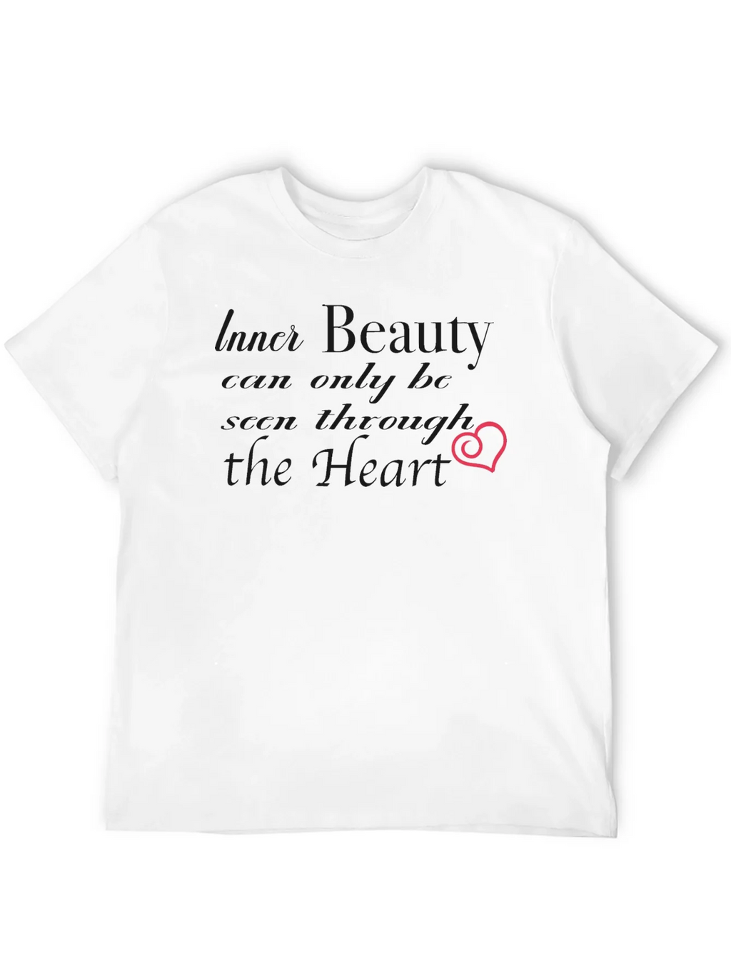 Inner Beauty Heart Graphic T-Shirt