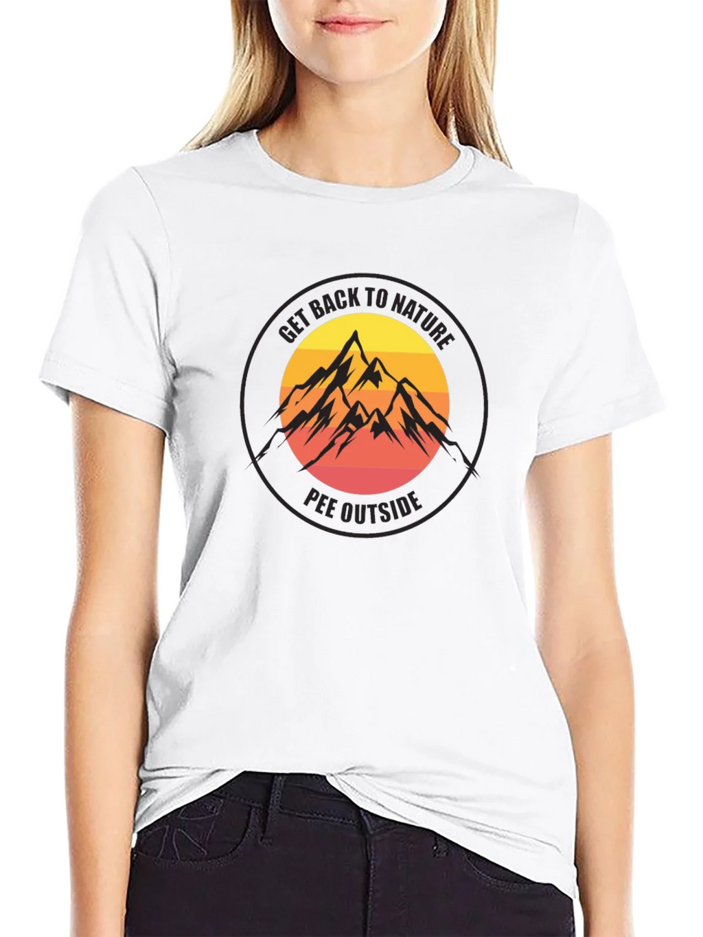 Get Back To Nature Graphic Tee