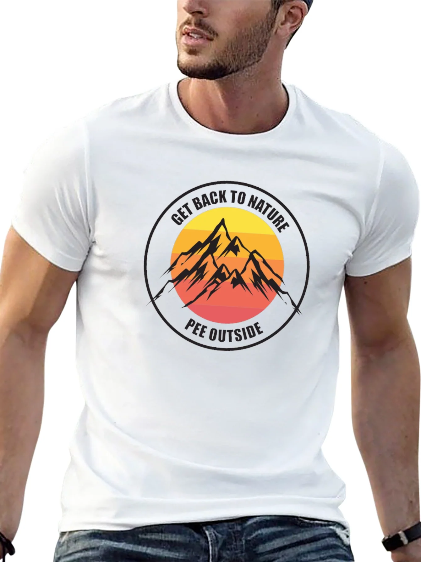 Get Back To Nature Graphic Tee