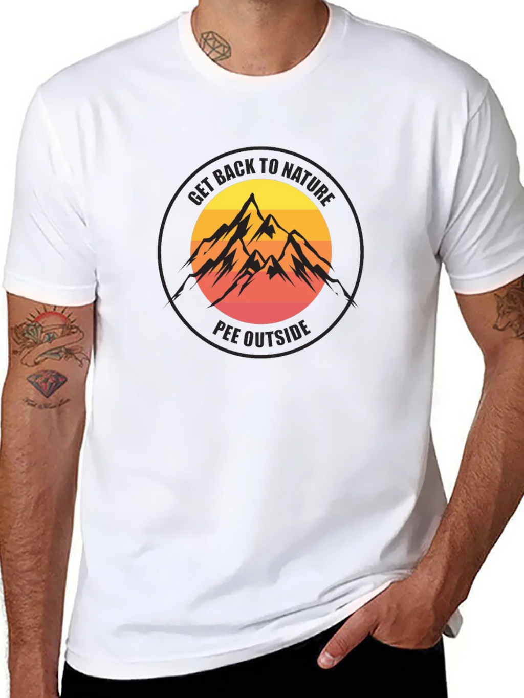 Get Back To Nature Graphic Tee