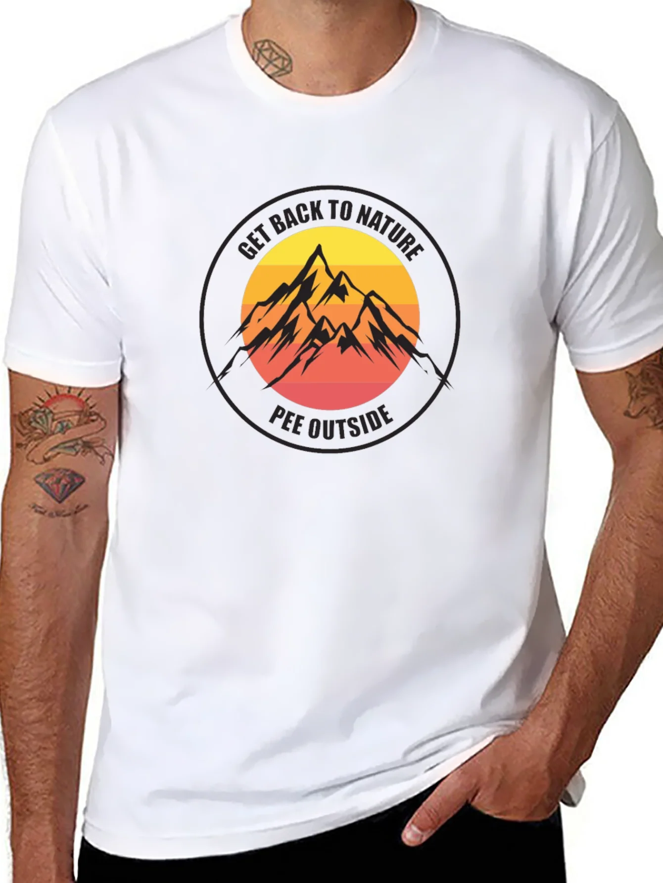 Get Back To Nature Graphic Tee