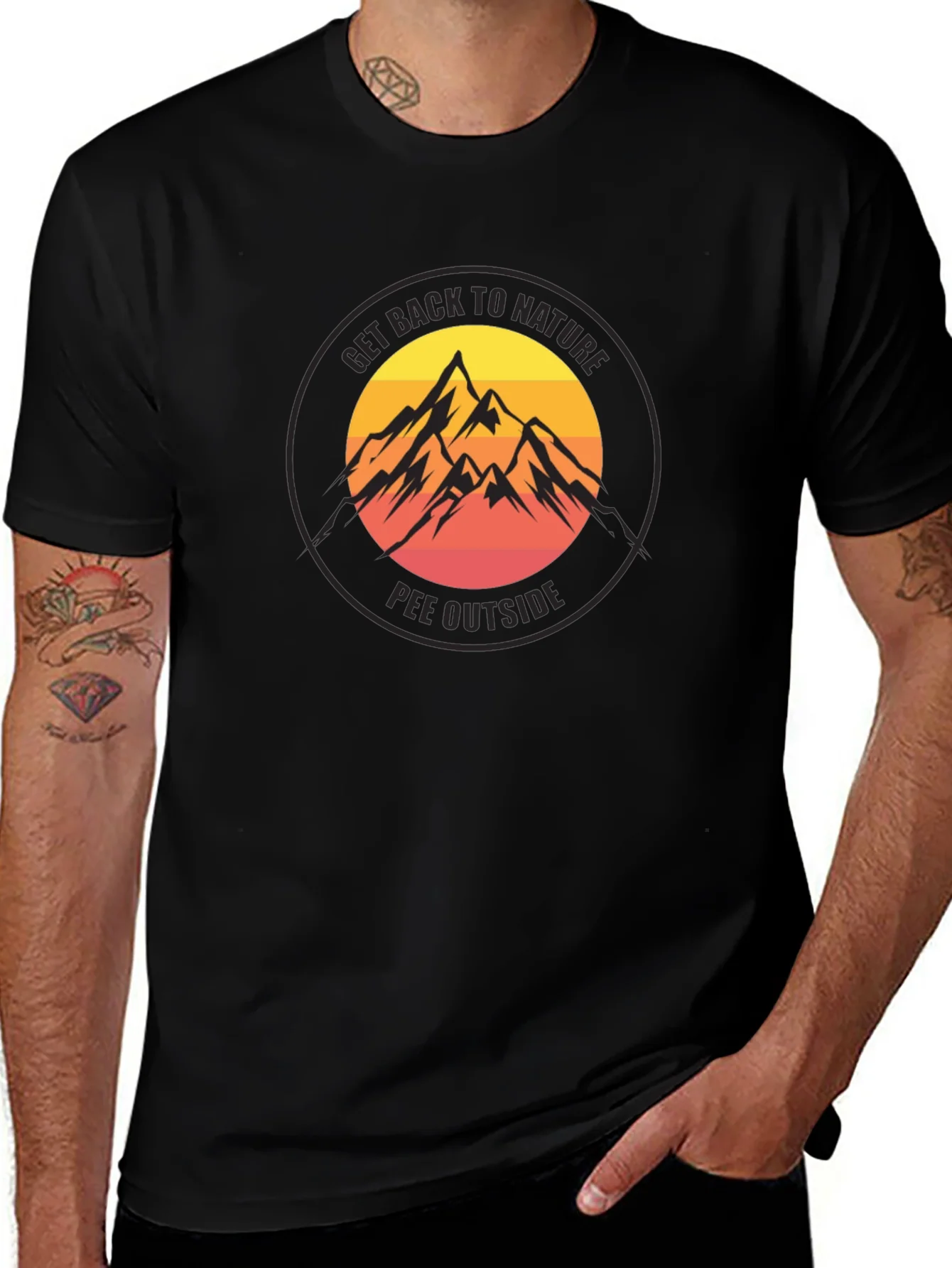 Get Back To Nature Graphic Tee