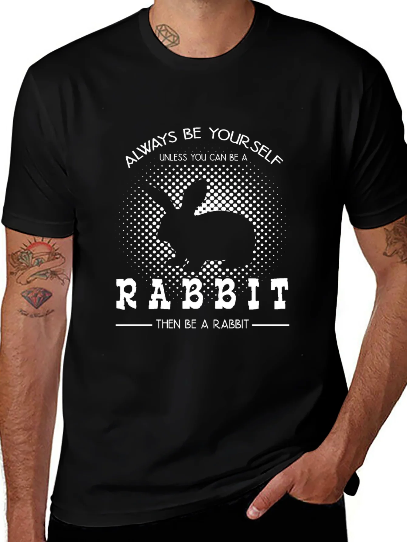 Always Be Yourself Rabbit T-Shirt