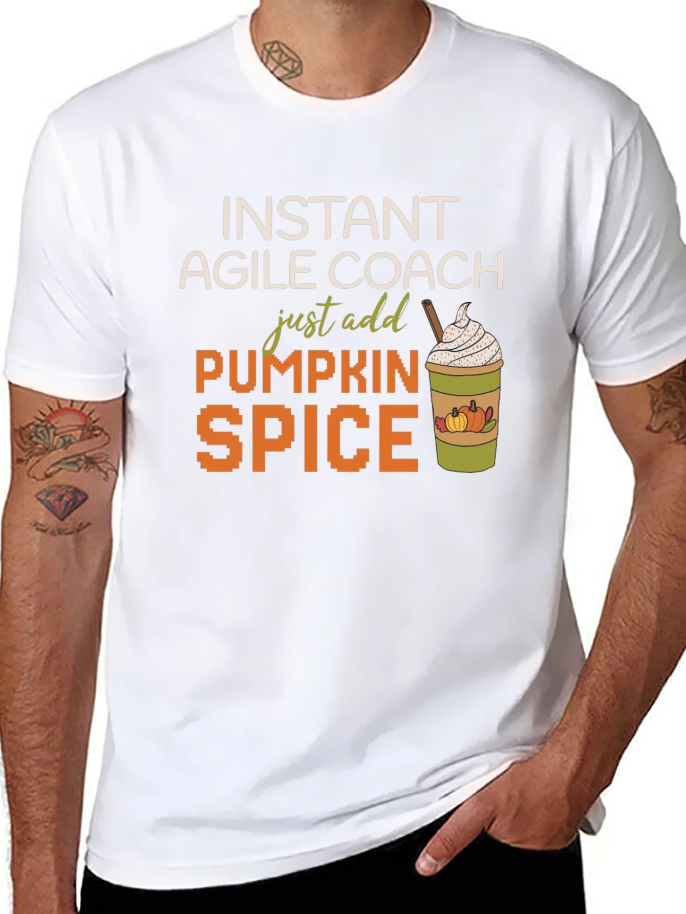Instant Agile Coach Pumpkin Spice T-Shirt